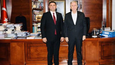 Şereflikoçhisar Belediye Başkanı Mustafa Koçak, Ankara Büyükşehir Belediye Başkanı Mansur