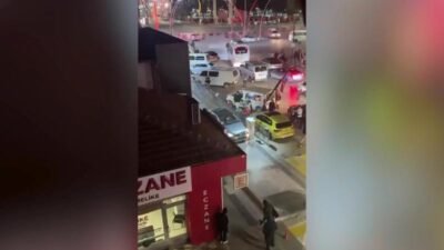 Aksaray Hamidiye Mahallesi Bediüzzaman Bulvarı’nda alkollü bir sürücü, bir araca