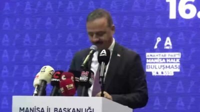 Anahtar Parti Genel Başkanı Yavuz Ağıralioğlu, partisinin Manisa Halk Buluşması’nda