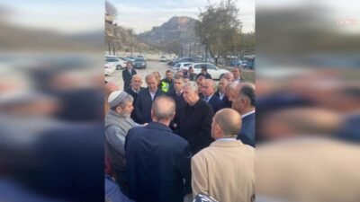 Ankara Büyükşehir Belediye (ABB) Başkanı Mansur Yavaş, Hacı Bayram esnafını