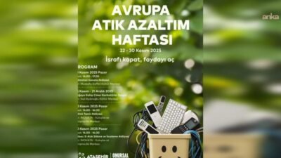 Ataşehir Belediyesi'nin Avrupa Atık Azaltım Haftası (European Week for Waste