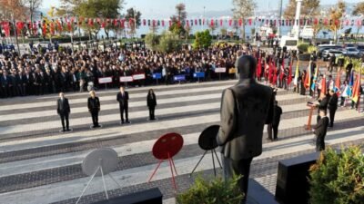 Beykoz Belediyesi, Ulu Önder Mustafa Kemal Atatürk’ü, ebediyete intikalinin 87'nci