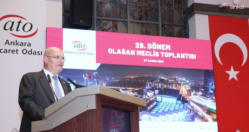 Ankara Ticaret Odası (ATO) Yönetim Kurulu Başkanı Gürsel Baran, yoğunluklu