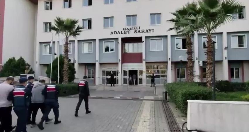 Aydın merkezli 7 ilde yürütülen dolandırıcılık operasyonunda gözaltına alınan 13