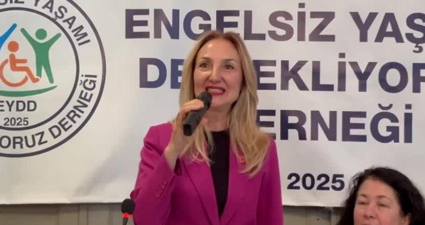 Aylin Nazlıaka: Engelli bireylerin eğitimde fırsat eşitliğine sahip olmasını sağlayacağız CHP Genel Başkan Yardımcısı Aylin Nazlıaka, "Engelli bireylerin eğitimde fırsat