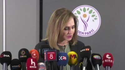 DEM Parti Sözcüsü Ayşegül Doğan, "Selahattin Demirtaş'ın tutukluluk hali daha