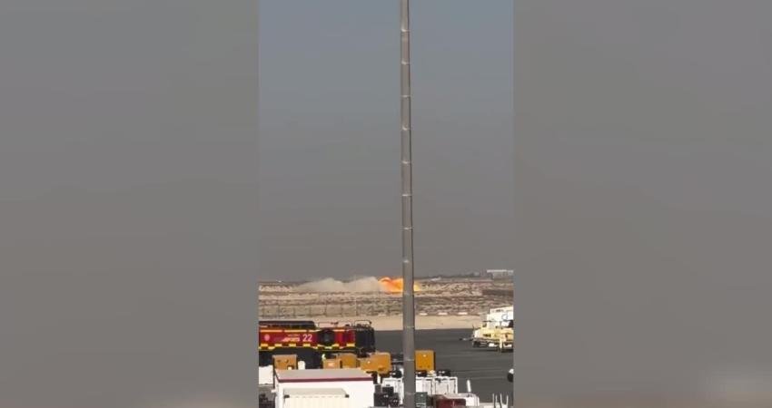 Birleşik Arap Emirlikleri'nde (BAE) düzenlenen Dubai Air Show’da gerçekleştirilen gösteri