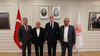 Çalışma ve Sosyal Güvenlik Bakanı Vedat Işıkhan, HAK-İŞ Konfederasyonu Genel