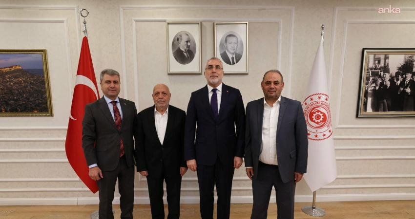 Bakan Işıkhan, HAK-İŞ Konfederasyonu Genel Başkanı Arslan ile görüştü Çalışma ve Sosyal Güvenlik Bakanı Vedat Işıkhan, HAK-İŞ Konfederasyonu Genel