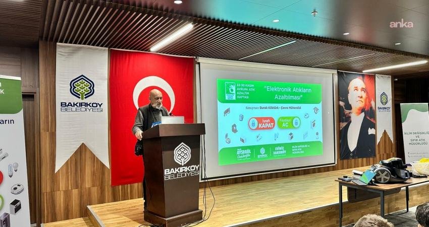 Bakırköy Belediyesi, elektronik atıkların doğru yönetimine ve geri dönüşümünün önemine