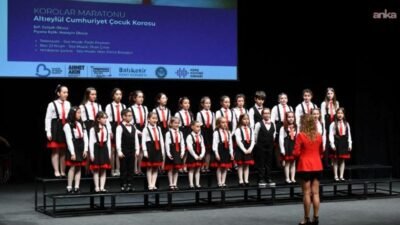 Balıkesir Büyükşehir Belediyesi, Koro Kültürü Derneği tarafından düzenlenen “Korolar Maratonu”nun