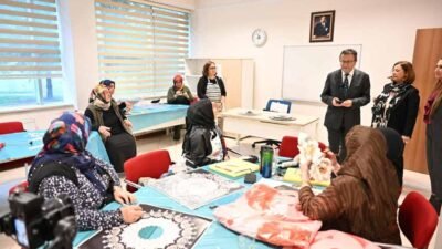 Altındağ Belediye Başkanı Dr. Veysel Tiryaki, Doğantepe Kadın Eğitim ve