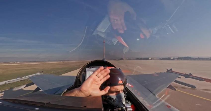 Baykar'ın sosyal medya hesabından, Bayraktar Kızılelma’nın, Gökdoğan füzesi ile yaptığı