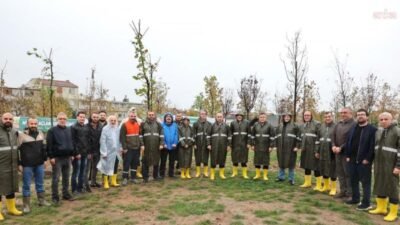 Bayrampaşa Belediyesi tarafından 11 Kasım Milli Ağaçlandırma Günü dolayısıyla Bayrampaşa Millet