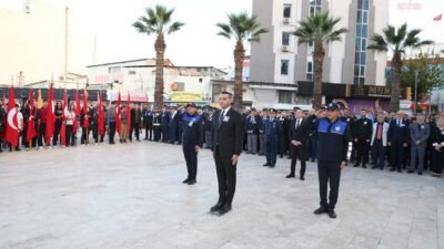 Ulu Önder Gazi Mustafa Kemal Atatürk'ün vefatının 87'nci yılında Çiğli'de