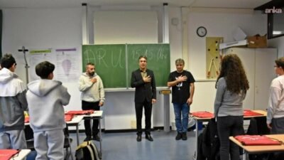 Almanya'nın başkenti Berlin'in Rudow semtinde Hannah-Arendt Lisesi’nde bu yıl ilk