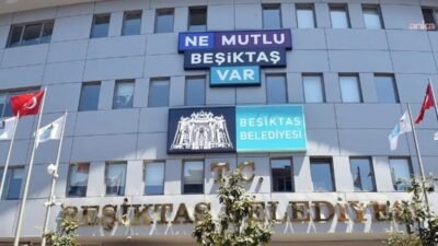 Beşiktaş Belediyesi'nden yapılan açıklamada, "Olayın gerçekleşmesine sebep olduğu düşünülen iş