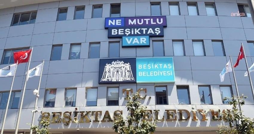 Beşiktaş Belediyesi'nden yapılan açıklamada, "Olayın gerçekleşmesine sebep olduğu düşünülen iş