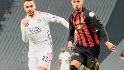 Beşiktaş, Süper Lig’in 14. haftasında deplasmanda Fatih Karagümrük’ü 2-0 mağlup