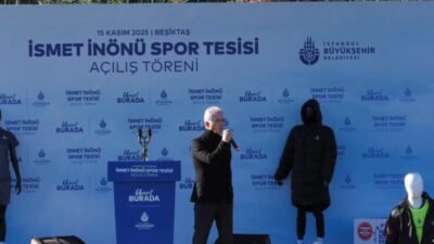 İBB, 2001 yılı yapımı Beşiktaş Belediyesi’ne ait İsmet İnönü Spor