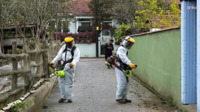 Beykoz Belediyesi, "Şok Hizmet” programı kapsamında Akbaba Mahallesi'nde bakım, onarım