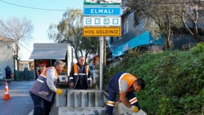 Beykoz Belediyesi, Şok Hizmet Programı kapsamında Elmalı Mahallesi’nde kapsamlı bir