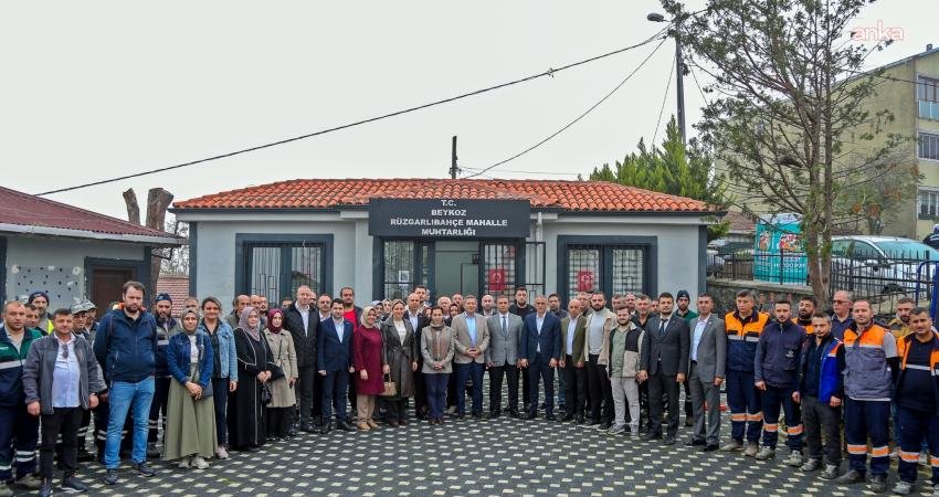 Beykoz Belediyesi, "Şok Hizmet Programı" kapsamında Rüzgarlıbahçe Mahallesi’nde yoğun bakım,