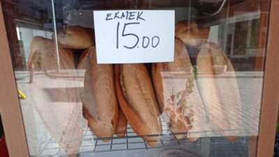 Bilecik’te 200 gramlık somun ekmeğin fiyatı yüzde 20 artışla 15 lira