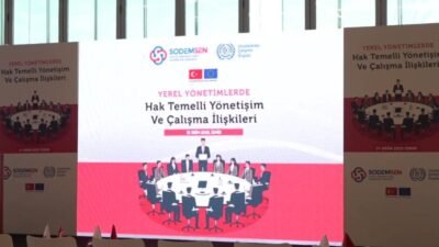 Bornova Belediye Başkanı Ömer Eşki, Sosyal Demokrat Kamu İşverenleri Sendikası'nın (SODEMSEN) daha