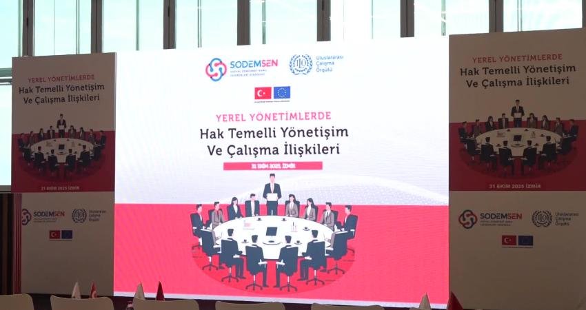 Bornova Belediye Başkanı Ömer Eşki, Sosyal Demokrat Kamu İşverenleri Sendikası'nın (SODEMSEN) daha
