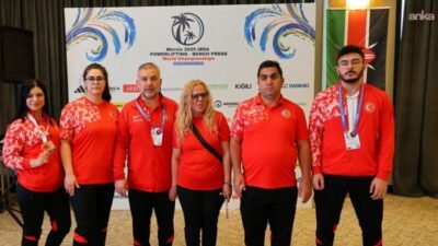 Çankaya Belediyesi Görme Engelliler Spor Kulübü sporcuları, Mersin’de düzenlenen Görme