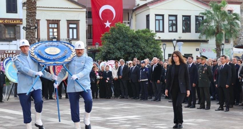 Gazi Mustafa Kemal Atatürk, vefatının 87’nci yılında Çeşme’de düzenlenen törenler,