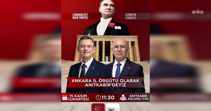 CHP Ankara İl Başkanı Ümit Erkol, 39’uncu Ankara Olağan İl