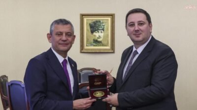 Cumhuriyet Halk Partisi (CHP) Genel Başkanı Özgür Özel, Makedonya Türk