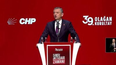 CHP’nin 39'uncu Olağan Kurultayı’nda adaylık konuşması yapan CHP Genel Başkanı