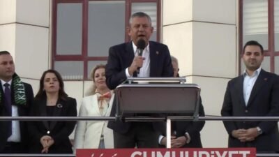 CHP Genel Başkanı Özgür Özel, "'Güçlü yurttaş, güvenli gelecek ve