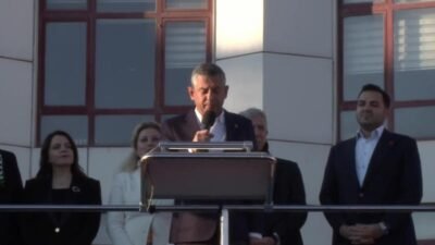 CHP Genel Başkanı Özgür Özel, "Bakın, bir ulus, bir şehir