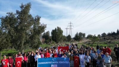 Çiğli’de Cumhuriyet Bayramı coşkusu, doğayla iç içe bir etkinlikle noktalandı.