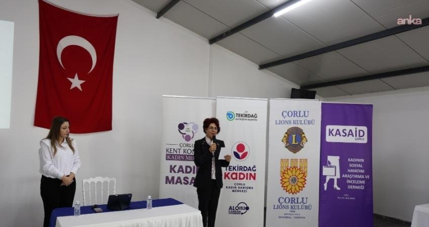 Çorlu Kent Konseyi Kadın Meclisi öncülüğünde; Tekirdağ Büyükşehir Belediyesi, Çorlu