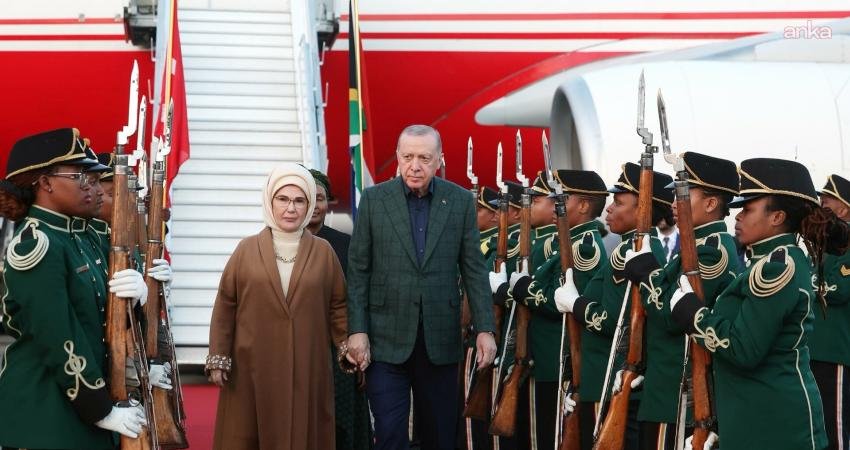 Cumhurbaşkanı Recep Tayyip Erdoğan, G20 Liderler Zirvesi'ne katılmak üzere Güney