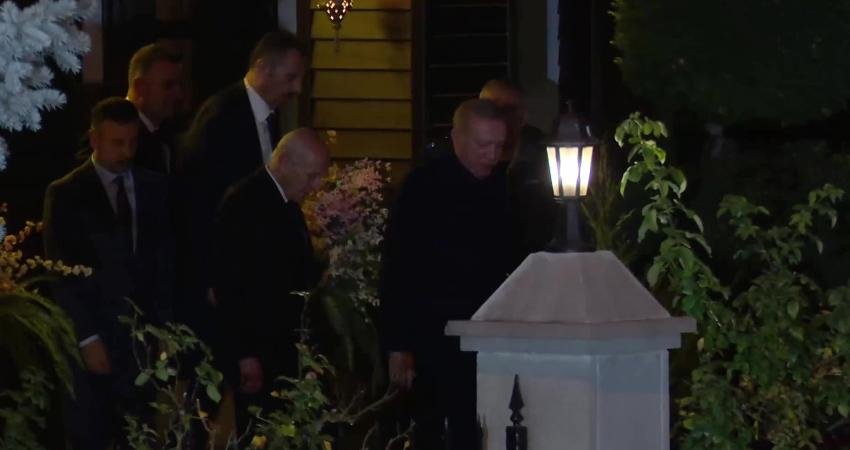 Cumhurbaşkanı Recep Tayyip Erdoğan ile Milliyetçi Hareket Partisi (MHP) Genel