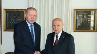 Cumhurbaşkanı Recep Tayyip Erdoğan, saat 18.00'de MHP Genel Başkanı Devlet