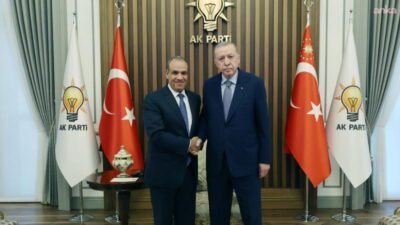 Cumhurbaşkanı Recep Tayyip Erdoğan, Mısır Dışişleri Bakanı Bedir Abdulati'yi kabul