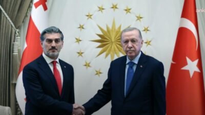 Cumhurbaşkanı Recep Tayyip Erdoğan, Gürcistan Cumhurbaşkanı Mikheil Kavelashvili ile bir telefon