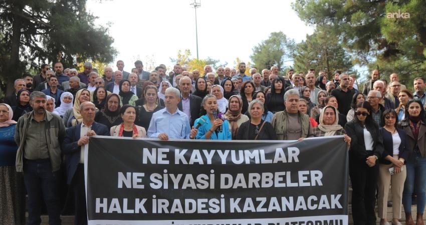 DEM Parti Mardin İl Eş Başkanı Nihat Gökalp, "Kayyumların görevden