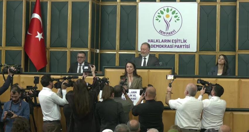 DEM Parti Eş Genel Başkanı Tülay Hatimoğulları, "Milli Dayanışma, Kardeşlik