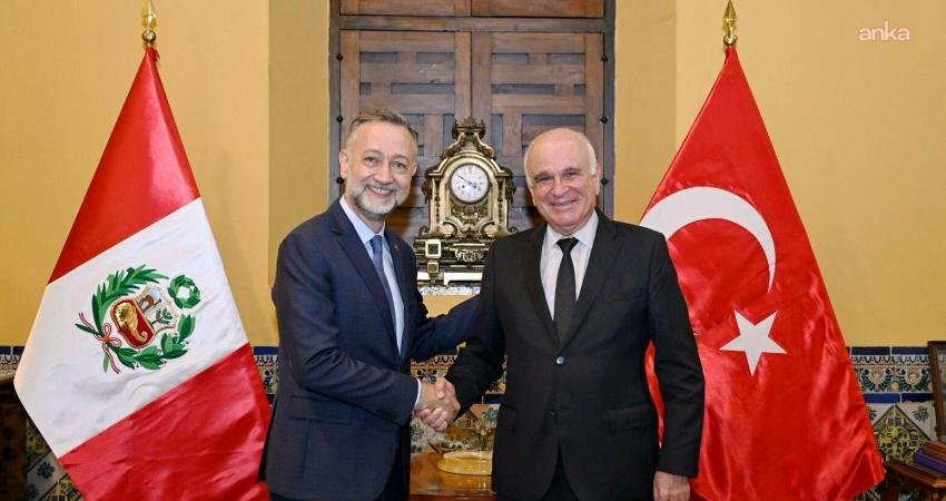 Dışişleri Bakan Yardımcısı Büyükelçi Levent Gümrükçü, Lima'da Peru Dışişleri Bakan