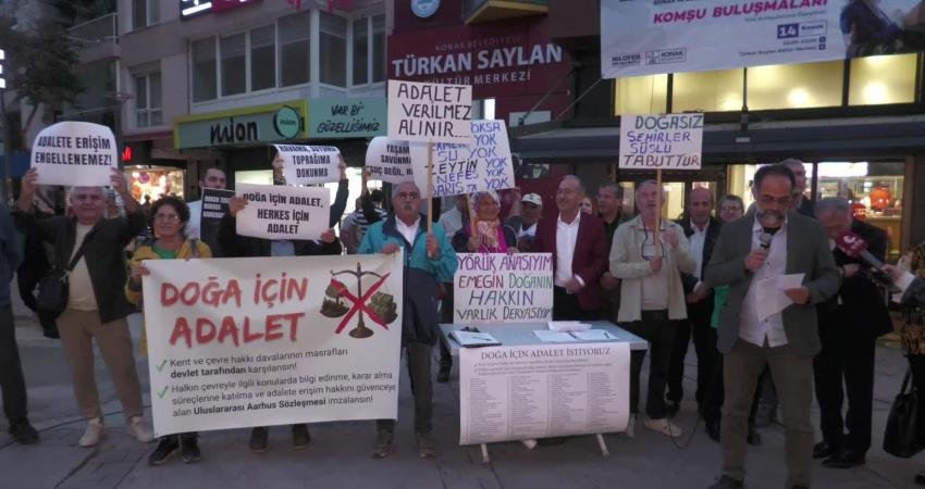 Türkiye genelinde 125 sivil toplum kuruluşu ve meslek örgütü, “Doğaya