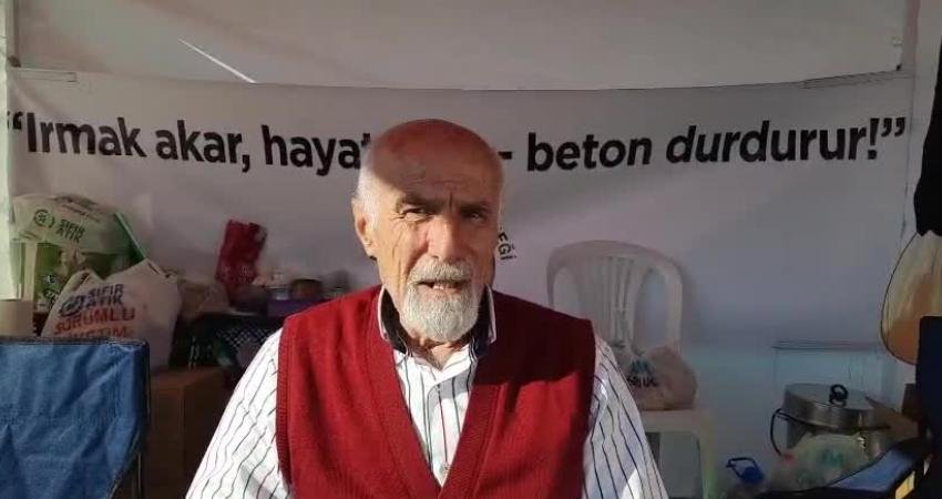 Durugöl’deki yeşil alanda İslam Enstitüsü inşaatına karşı çadır nöbeti sürüyor Ordu’nun Altınordu ilçesi Durugöl Mahallesi’nde eski çöp alanının İslam Enstitüsü