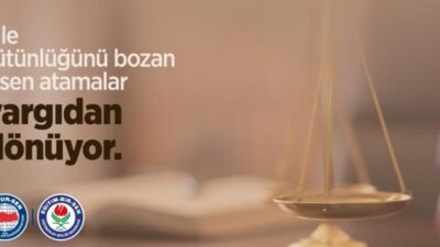 Eğitimciler Birliği Sendikasının (Eğitim-Bir-Sen) İzmir ve Tokat’ta açtığı iki ayrı